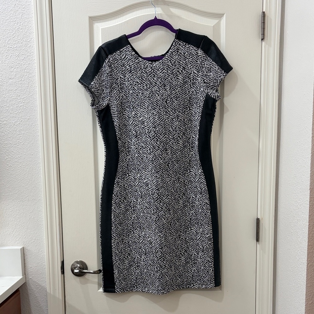 Karen Kane Black and White Mini Dress